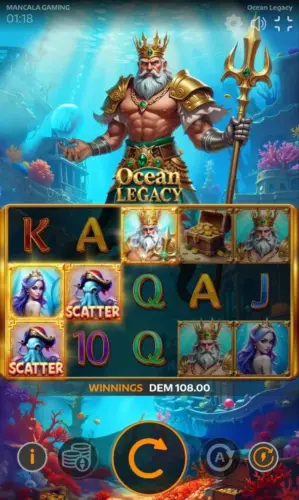 ocean legacy 1xbet